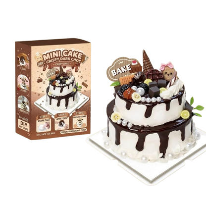 Mini Cake DIY Handmade Material Kit Cream Clay Handmade Toy Girl Birthday Gift