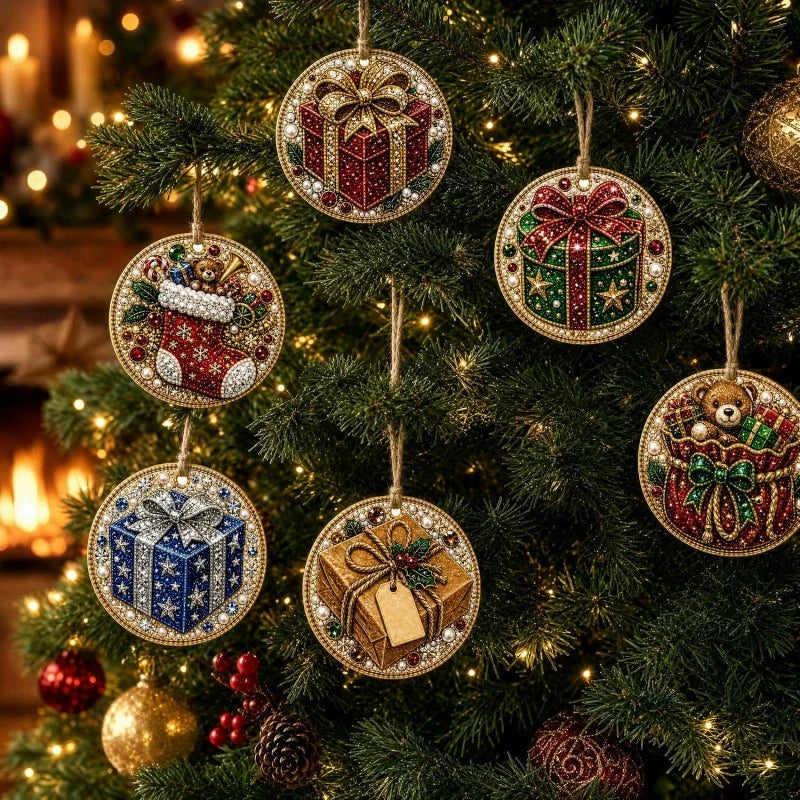 DIY Pearl Christmas Tree Ornament Kit