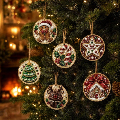 DIY Pearl Christmas Tree Ornament Kit