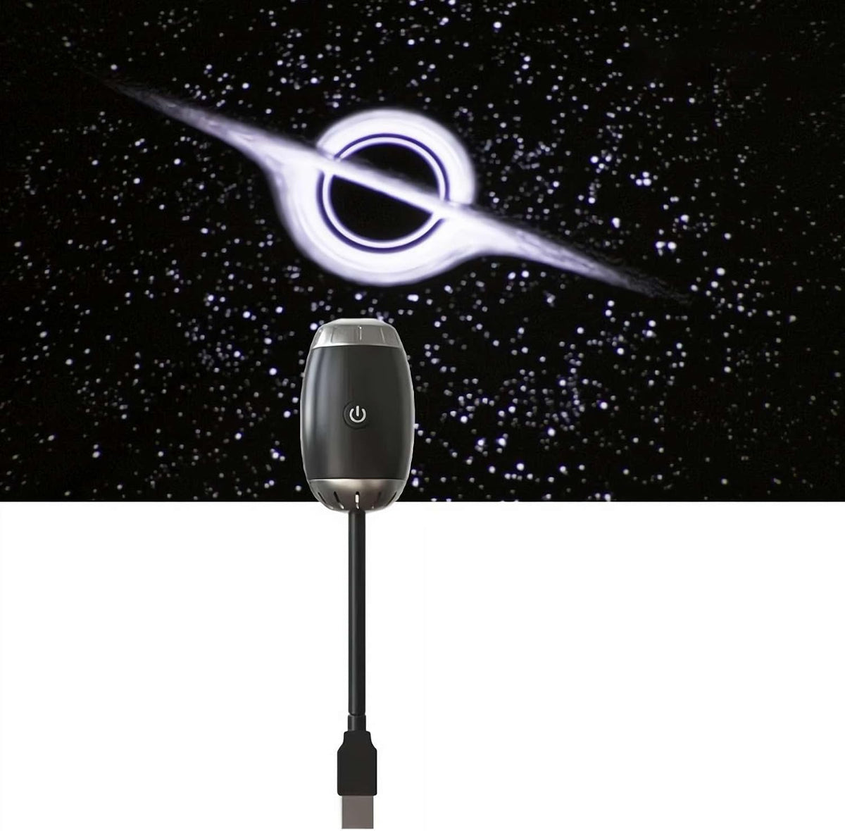 🚗USB Car Roof Star Projector Night Light with 360° Rotation & Flexible Gooseneck 🌟