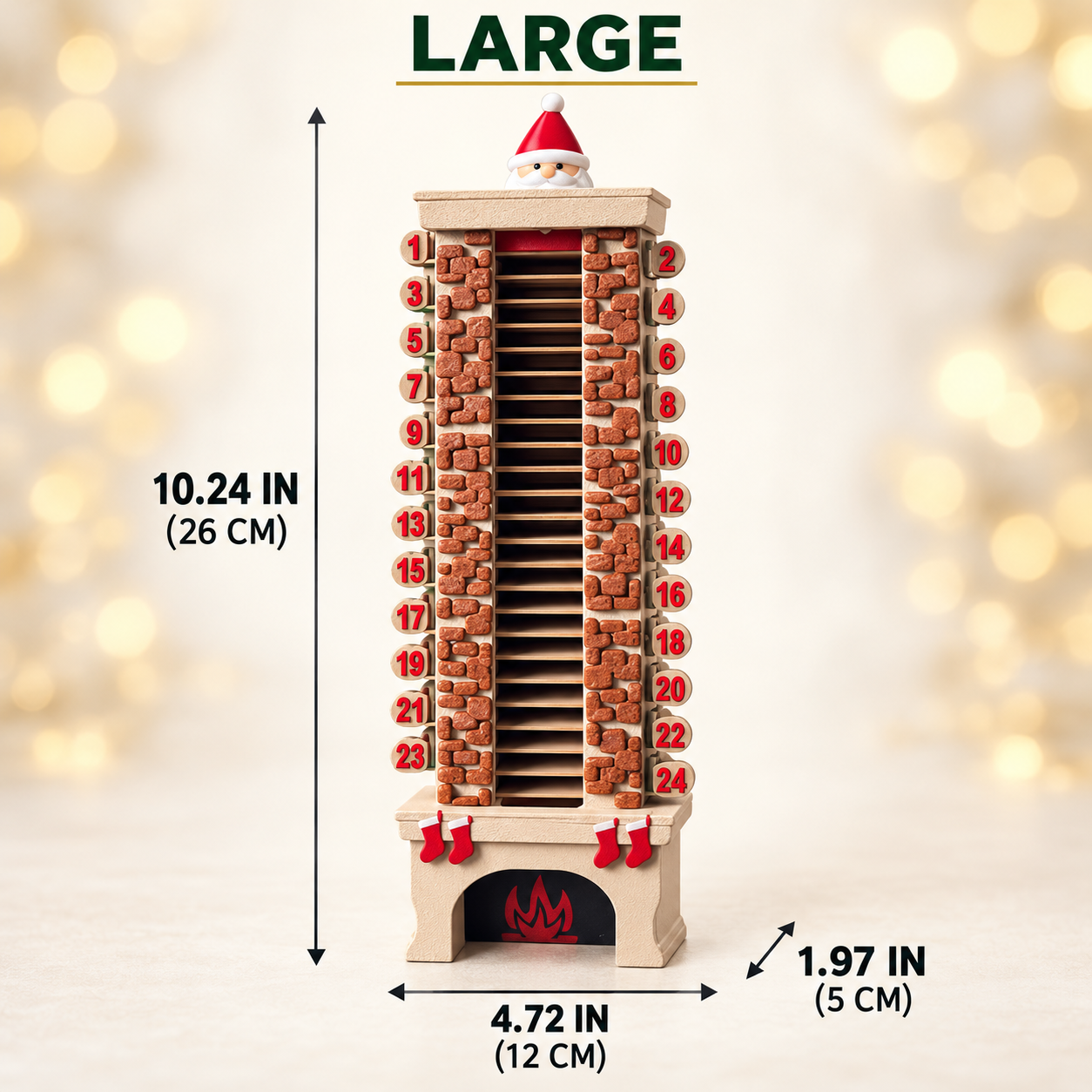 Large-10.24 × 4.72 × 1.97 IN