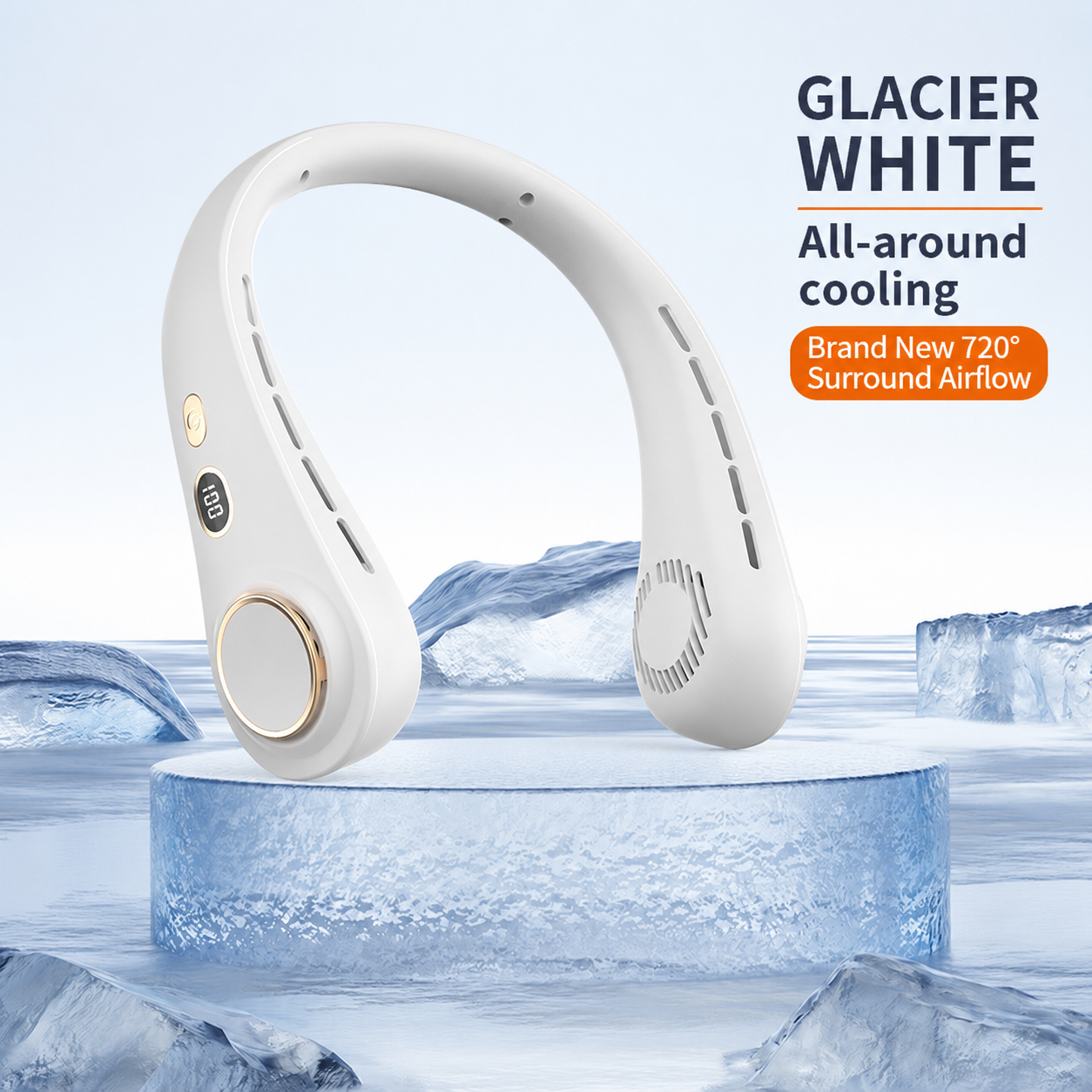 glacier white