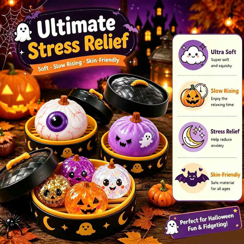 👻 Last Day 50% OFF – Adorable Halloween Ghost Squishies🖐️